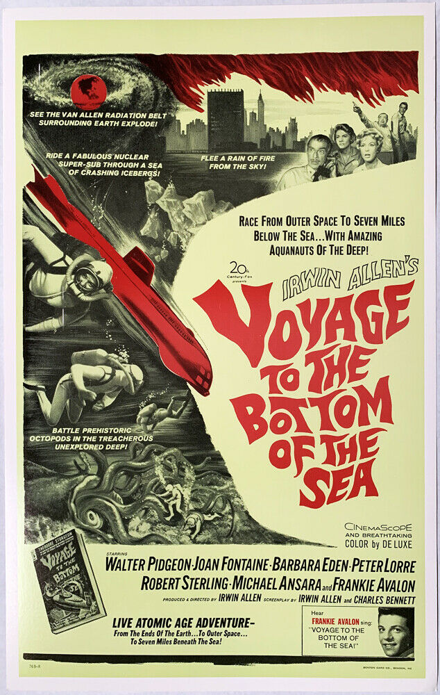 Voyage To The Bottom Of The Sea Benton Window Card