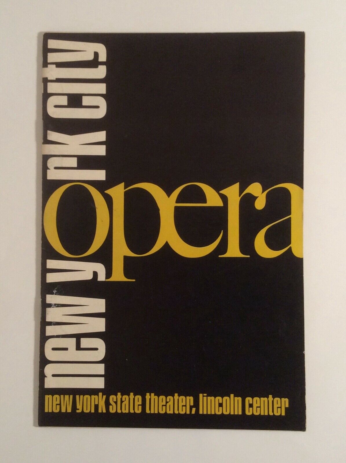 New York City Opera 1970 Program New York State Theater Lincoln Center Ephemera