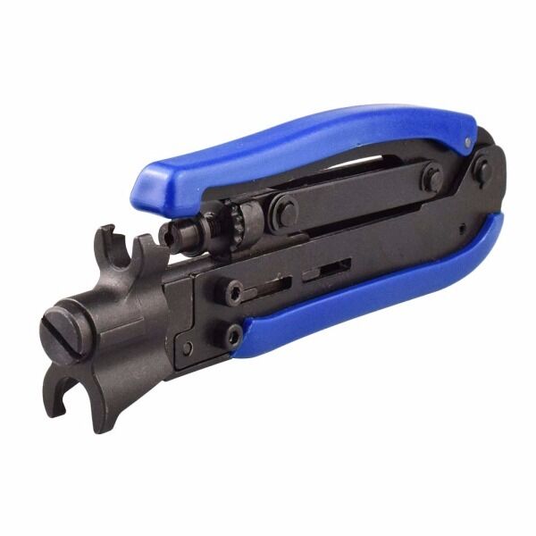 Rg59 Rg6 Rg11 Coaxial Cable Crimper Compression Tool For F Connector