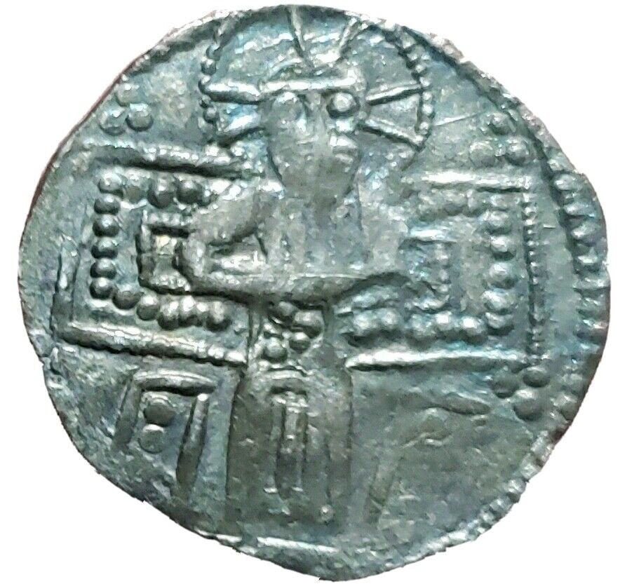 Vuk Brankovic, Voivode Of Kosovo, Ad 1371-1396. Medieval Serbia. silver Gros